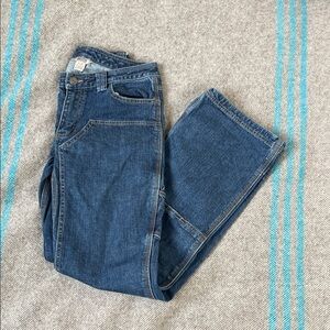 Classic women’s Duluth trading co. Carpenter Blue Denim Jeans
